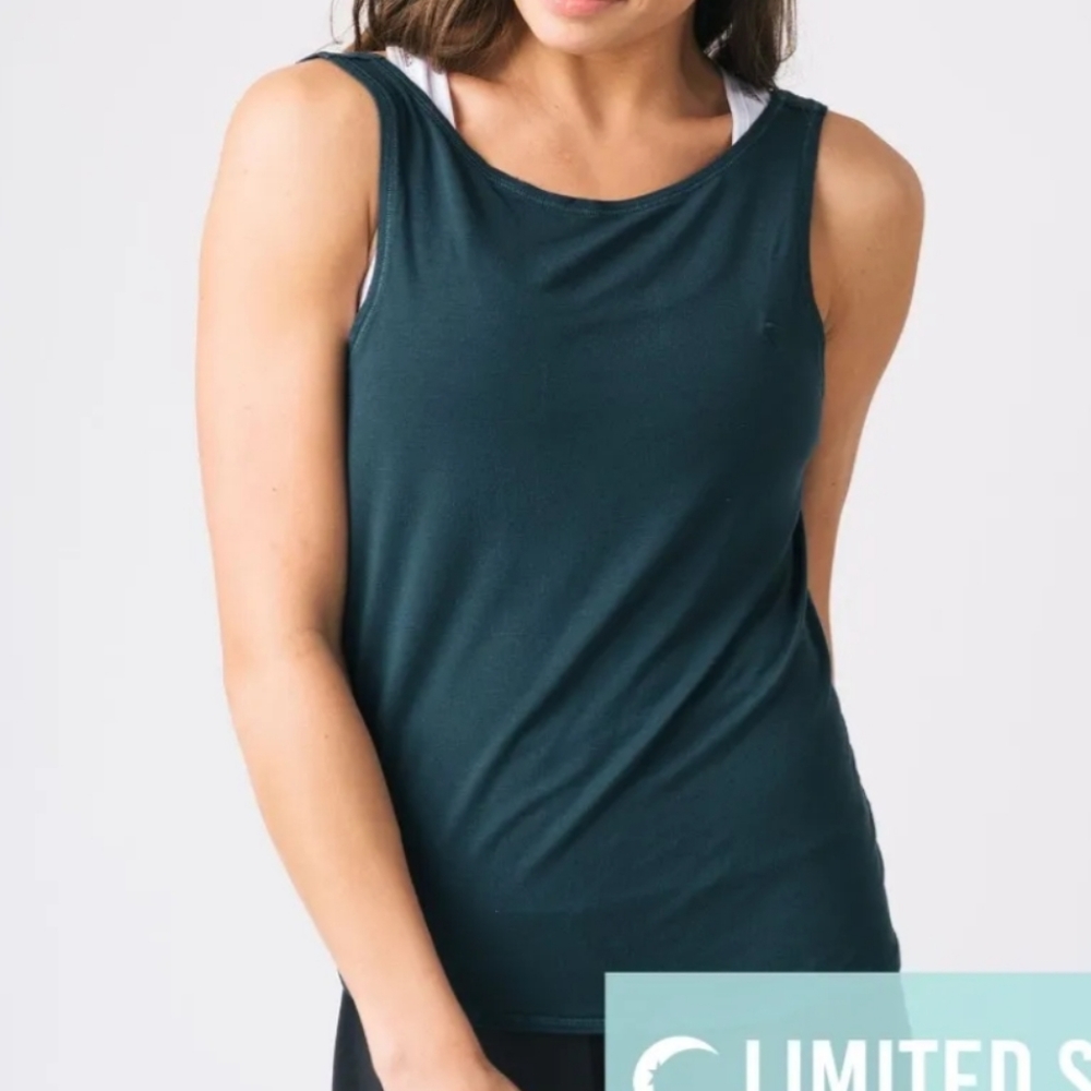 ZYIA Midnight Blue Swirl Tank